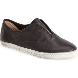 Frye Mindy Slip-On Leather Sneaker